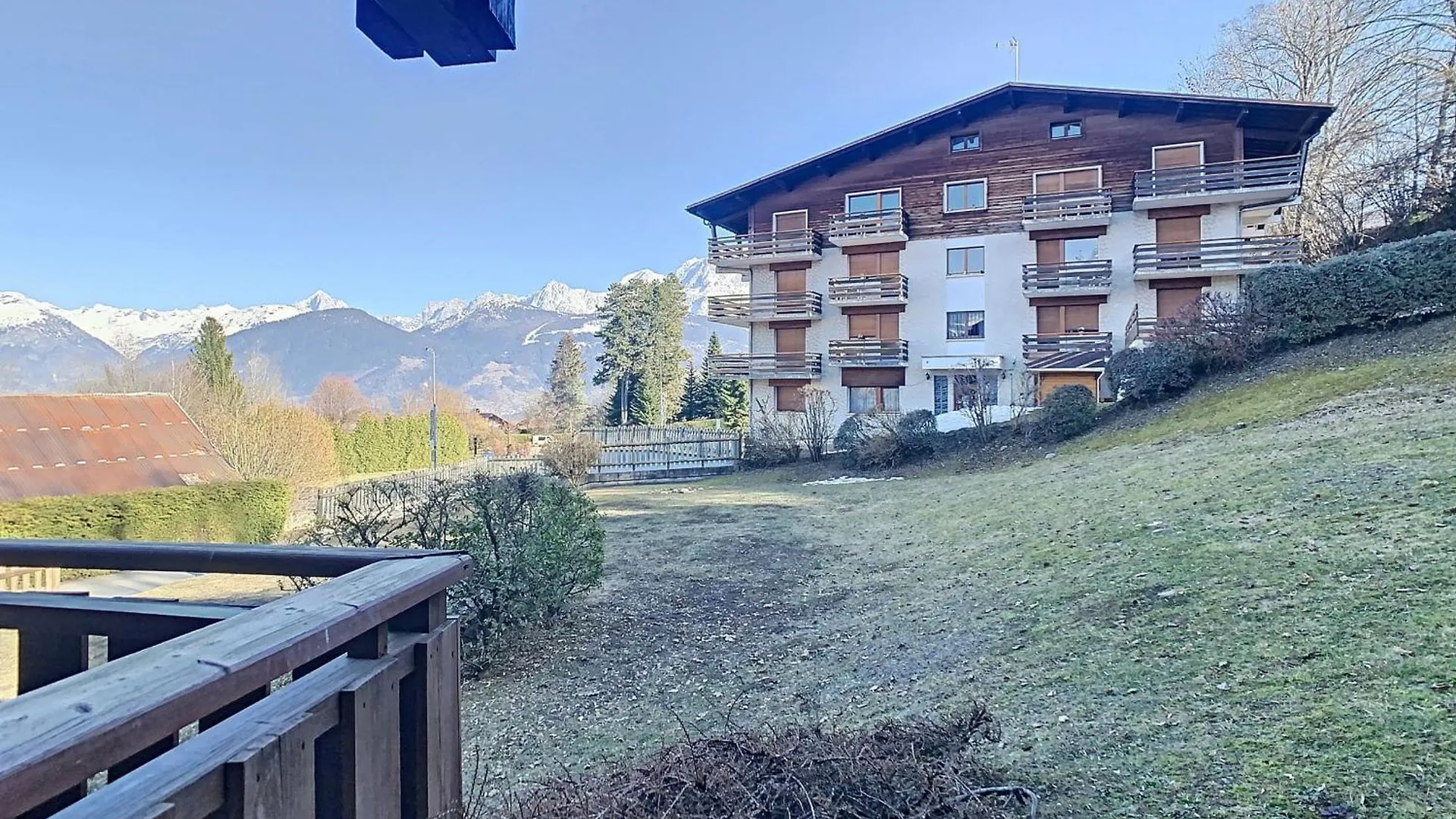 Apartment Charmant 2 Pieces + Coin Cabine, Proche Centre Combloux, Rdj, Terrasse, Parking Et Casier A Skis - Fr-1-560-69